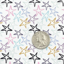 Load image into Gallery viewer, BE A STAR - Custom Printed Faux Leather
