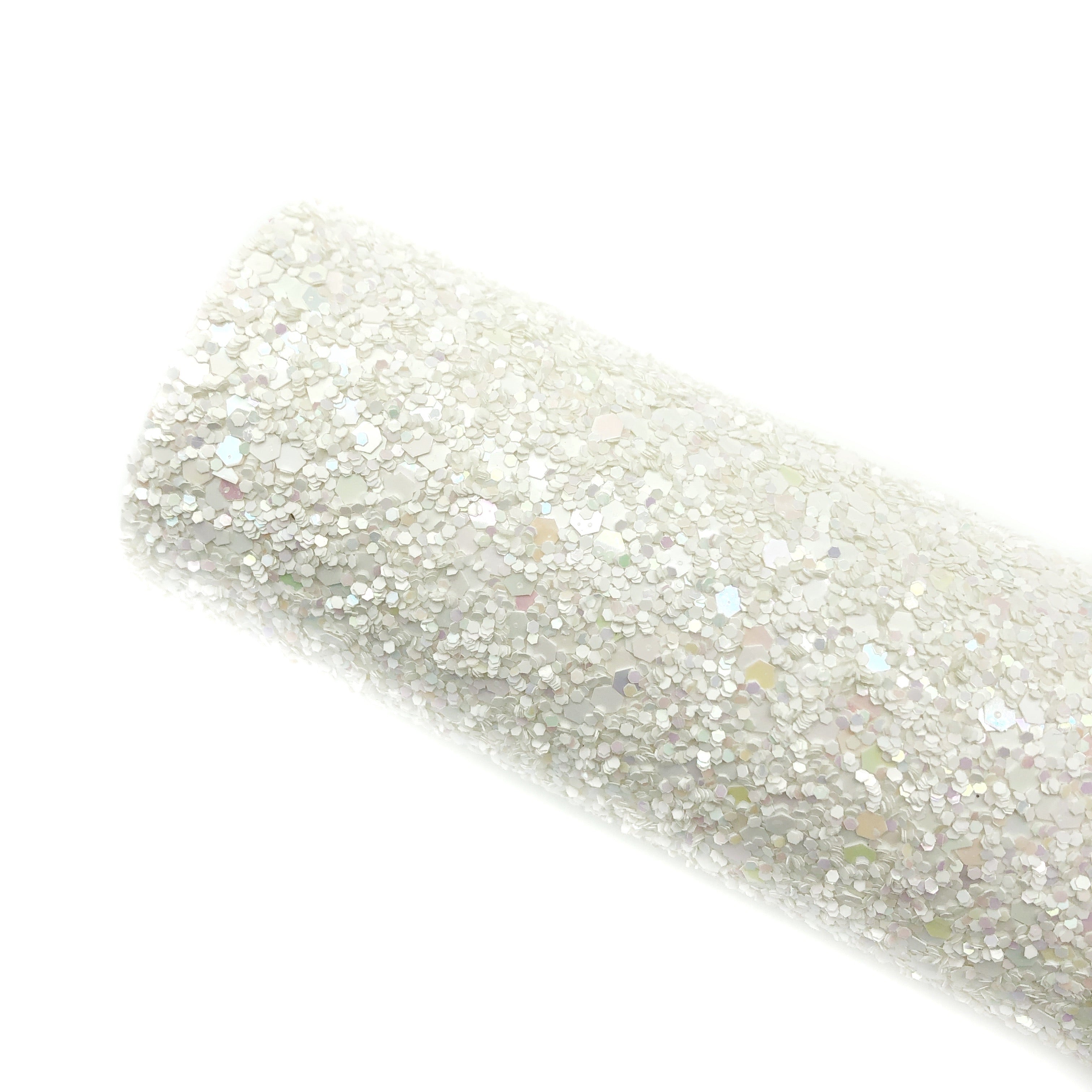 Cottontail White Craft Glitter (chunky flake)