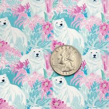 Load image into Gallery viewer, ICY POLAR BEARS - Custom Printed Smooth Faux Leather
