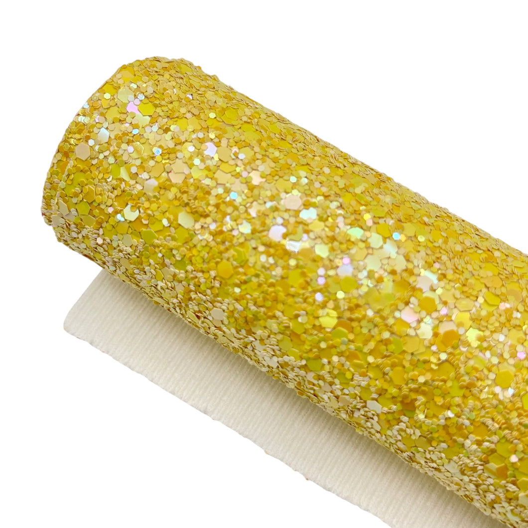 YELLOW SPARKLE - Chunky Glitter