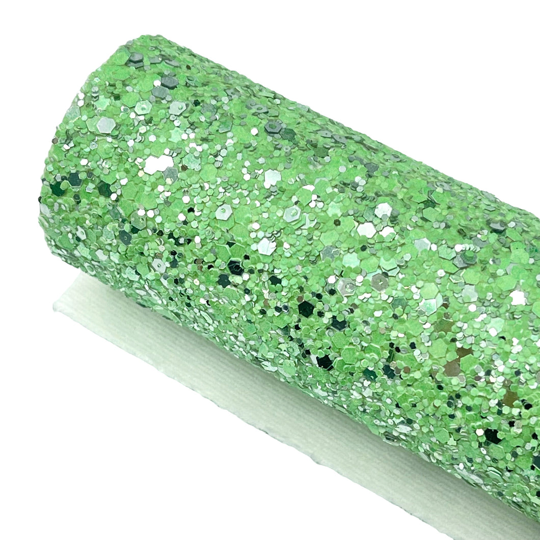 GREEN BLING - Chunky Glitter
