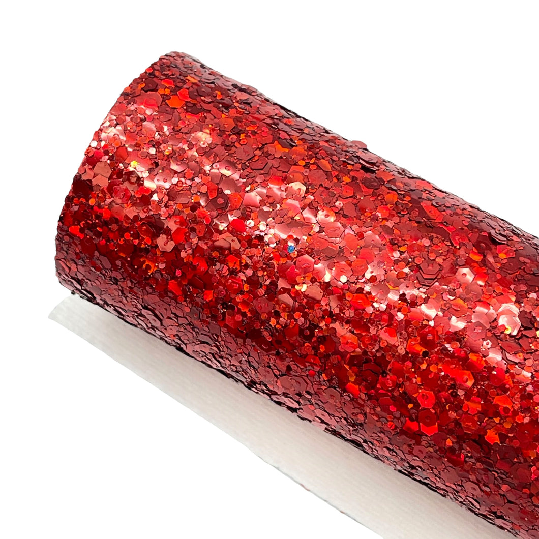 RED DISCO - Chunky Glitter