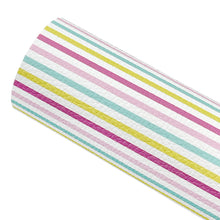 Load image into Gallery viewer, COOL STRIPES - Custom Printed Faux Leather
