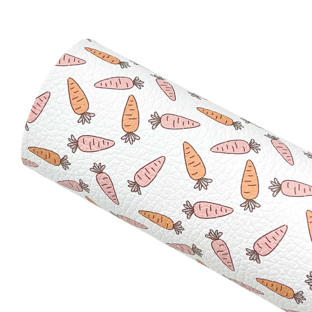 CARROT TOSS - Custom Printed Faux Leather