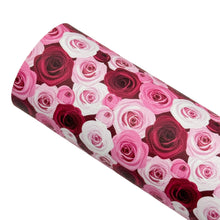 Load image into Gallery viewer, VALENTINE&#39;S ROSES - Custom Printed Smooth Faux Leather
