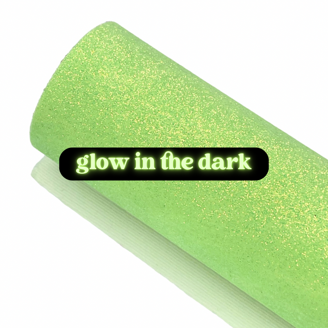 GREEN - Glow in the Dark Fine Glitter