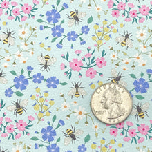 Load image into Gallery viewer, BUSY BEES - Custom Printed Faux Leather
