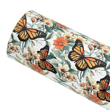 Load image into Gallery viewer, MONARCHS - Custom Printed Faux Leather
