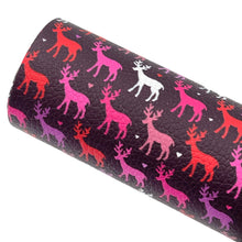 Load image into Gallery viewer, REINDEER - Custom Printed Faux Leather

