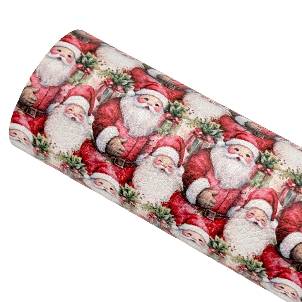 MR. CLAUS - Custom Printed Faux Leather