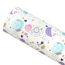 Load image into Gallery viewer, PASTEL GALAXY - Custom Printed Faux Leather

