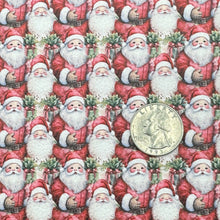 Load image into Gallery viewer, MR. CLAUS - Custom Printed Faux Leather
