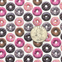 Load image into Gallery viewer, DONUTS - Custom Printed Faux Leather
