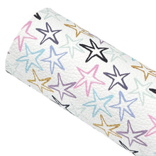 Load image into Gallery viewer, BE A STAR - Custom Printed Faux Leather
