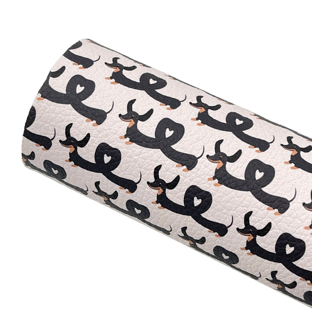 LOVING DOXIES - Custom Printed Faux Leather