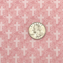 Load image into Gallery viewer, EASTER CROSS - Custom Printed Smooth Faux Leather
