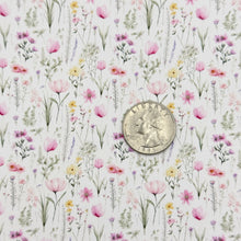 Load image into Gallery viewer, MAIA FLORAL - Custom Printed Smooth Faux Leather
