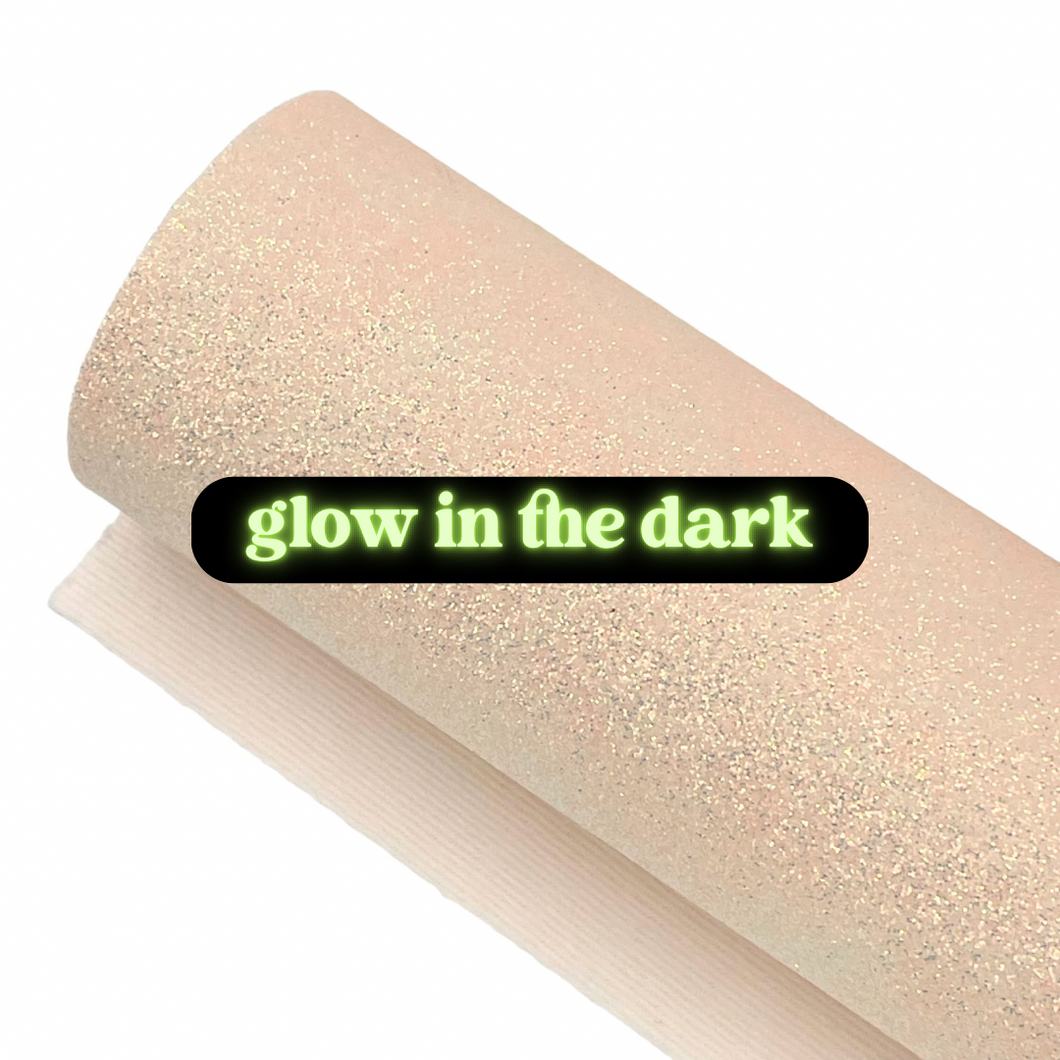 LIGHT PINK - Glow in the Dark Fine Glitter