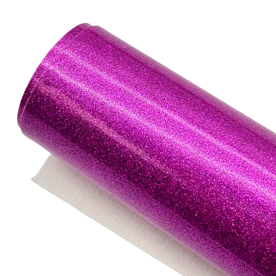 MAGENTA GLITTER - Patent Leather