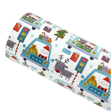 Load image into Gallery viewer, SANTA&#39;S NEW RIDE - Custom Printed Faux Leather
