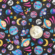 Load image into Gallery viewer, SPACE DREAMS - Custom Printed Faux Leather
