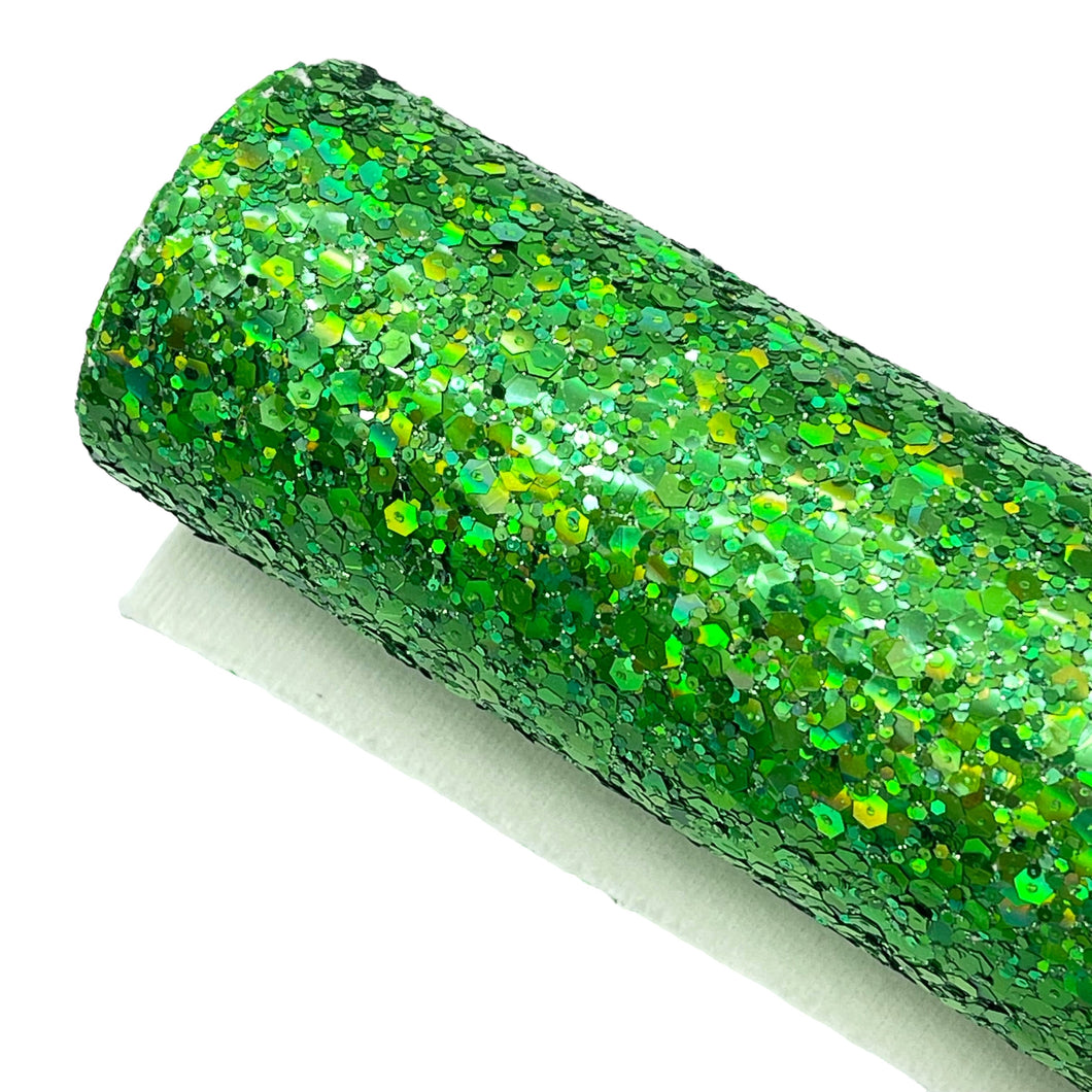 GREEN DISCO - Chunky Glitter