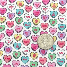 Load image into Gallery viewer, CANDY HEARTS - Custom Printed Leather
