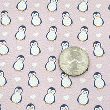 Load image into Gallery viewer, PENGUINS - Custom Printed Faux Leather
