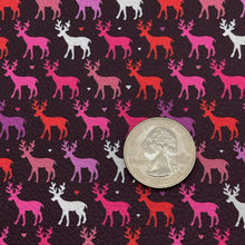 Load image into Gallery viewer, REINDEER - Custom Printed Faux Leather
