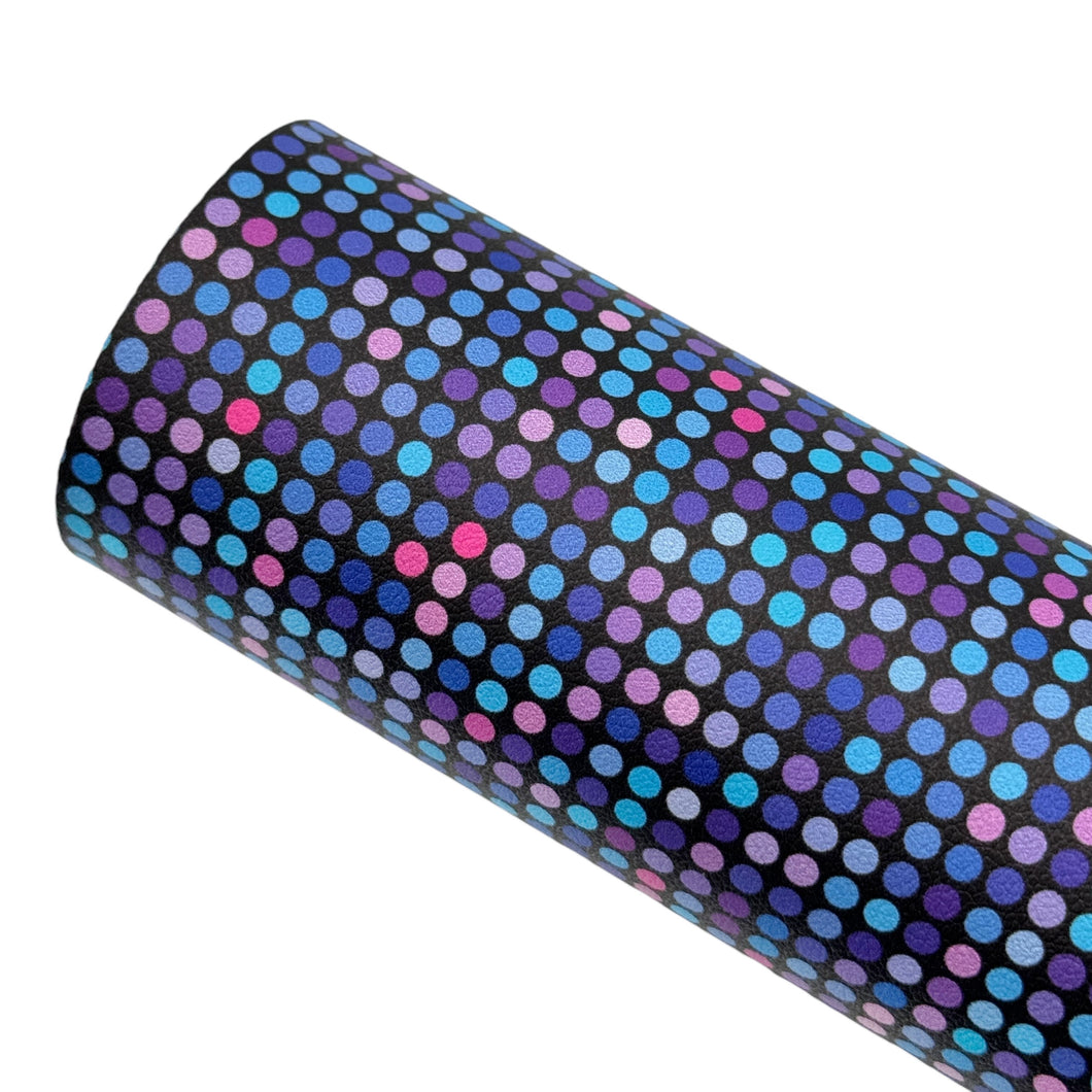 PIXEL PARTY - Custom Printed Smooth Faux Leather