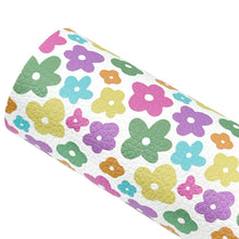 Load image into Gallery viewer, CUTE BLOOMS - Custom Printed Faux Leather
