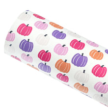 Load image into Gallery viewer, SWEET PUMPKINS - Custom Printed Smooth Faux Leather
