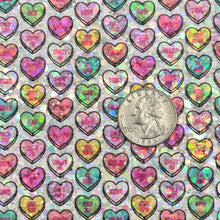 Load image into Gallery viewer, ***IMPERFECT*** CANDY HEARTS - Custom Printed Chunky Glitter
