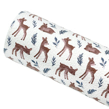 Load image into Gallery viewer, WINTER FAWN - Custom Printed Faux Leather
