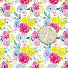 Load image into Gallery viewer, SUNSHINE BLOOMS - Custom Printed Faux Leather
