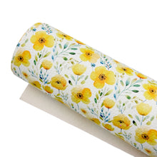 Load image into Gallery viewer, PAIGE FLORAL - Custom Printed Faux Leather
