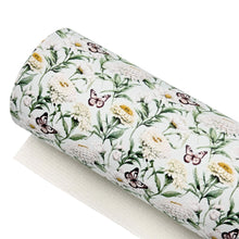 Load image into Gallery viewer, AMAYA FLORAL - Custom Printed Smooth Faux Leather
