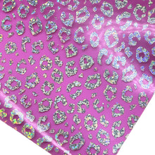 Load image into Gallery viewer, PINK HOLO LEOPARD - Transparent Jelly
