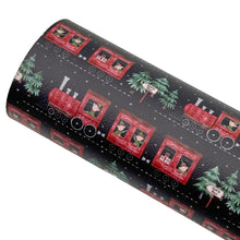 Load image into Gallery viewer, POLAR EXPRESS - Custom Printed Smooth Faux Leather
