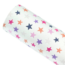 Load image into Gallery viewer, SWEET STARS - Custom Printed Smooth Faux Leather
