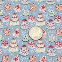 Load image into Gallery viewer, VINTAGE CAKES - Custom Printed Smooth Faux Leather
