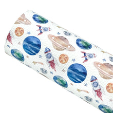 Load image into Gallery viewer, SPACE EXPLORATION - Custom Printed Faux Leather
