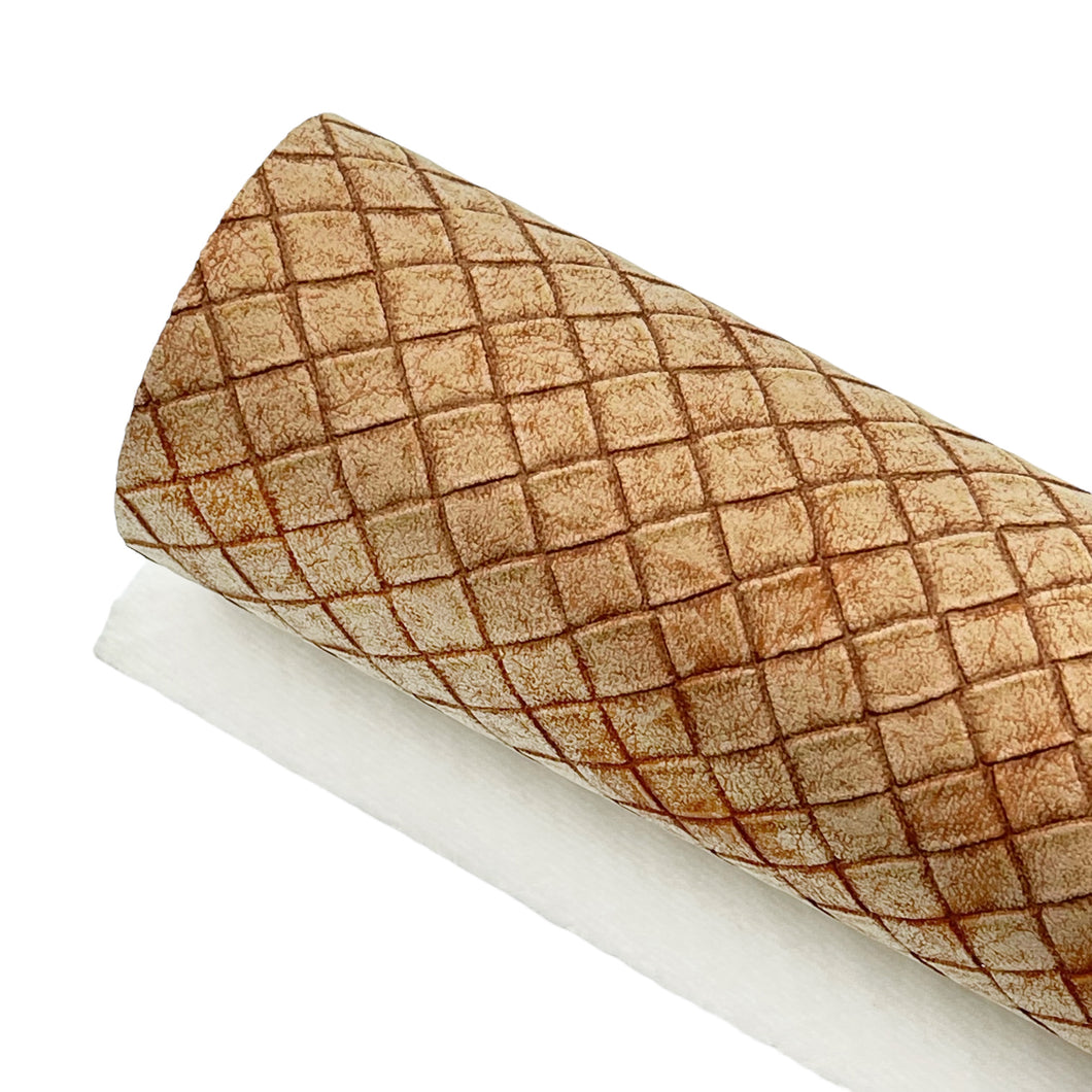 SUGAR CONE - Textured Faux Leather