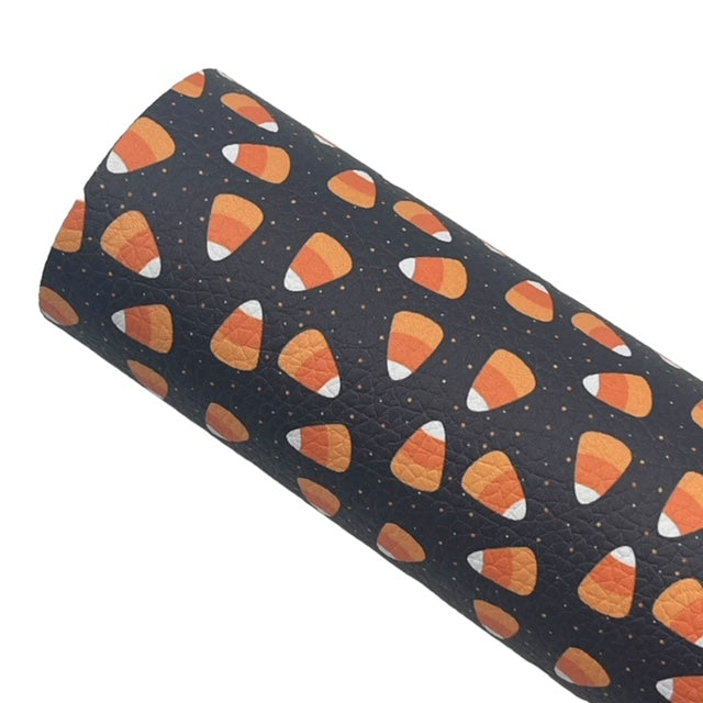 HALLOWEEN CANDY - Custom Printed Faux Leather