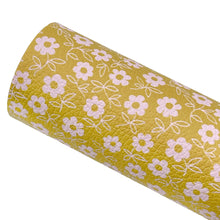 Load image into Gallery viewer, LINDY FLORAL - Custom Printed Faux Leather
