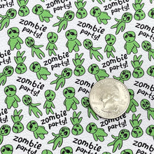 Load image into Gallery viewer, ZOMBIE PARTY(Non-Glow) - Custom Printed Faux Leather
