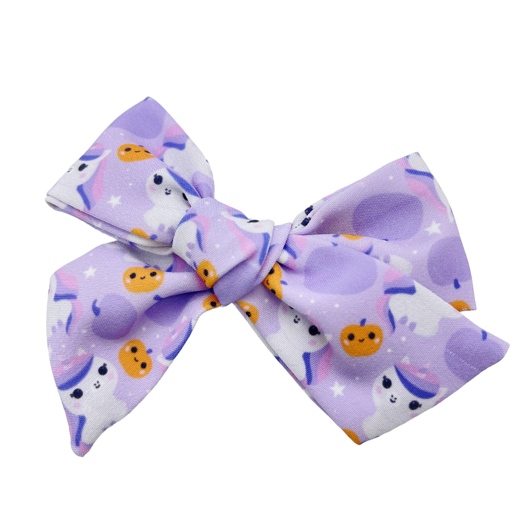 HALLOWEEN UNICORNS - PRE-TIED BOWS