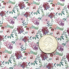 Load image into Gallery viewer, EVIE FLORAL - Custom Printed Faux Leather
