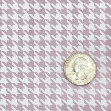 Load image into Gallery viewer, BEIGE HOUNDSTOOTH - Custom Printed Faux Leather
