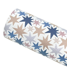 Load image into Gallery viewer, STAR BURST - Custom Printed Faux Leather
